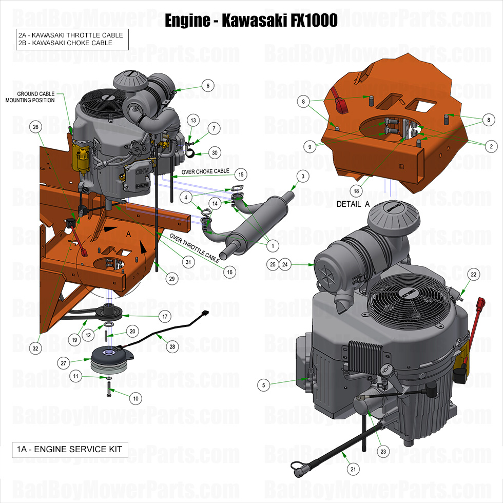 2025 Rebel & Rebel X - Engine - Kawasaki FX1000